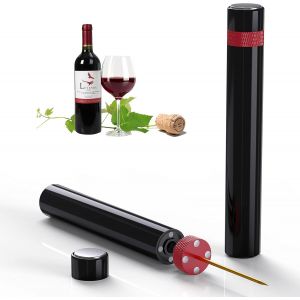 Le Noir Et Le Rouge Tire-Bouchon, 7s Pression De L'air Tire-Bouchon, Vin Rouge Tire-Bouchon, Portable Ouvreur De Bouteille, Le Vin Accessoire, Professionnel Flacon Pompe - Neuf