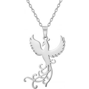 Kal-Collier De Phénix Pour Femmes Collier De Phénix Ascendant Collier Nirvana De Phénix Pendentif Oiseau Mythologique Phénix Renaît De Ses Cendres Bijoux Inspiration Cadeaux - Neuf