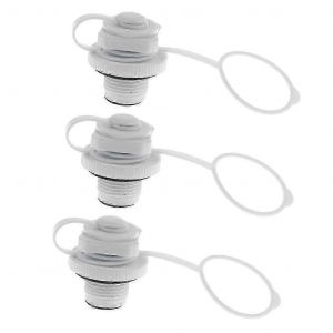 3pcs 22mm Valve D'air Vis De Remplacement Unidirectionnelle Pour Bateau Gonflable Pool Raft - Neuf