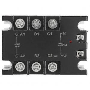 3 phases 40A AC AC Relais statiques Entrée SSR 90-250VAC Charge 24-480VAC TSR-40AA H - Neuf