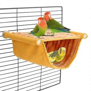 Animal De Compagnie Suspendu Hamac Nid Chaud Lit Amovible Lavable Perchoir Cage À Oiseaux Perchoir Pour Perchoir Perchoir De Maison De Hamster Perroquet - Neuf