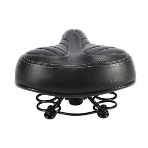 Selle De Bicyclette Confortable Coussin De Gel De Vélo Accessoire Sportif Noir - Bob - Neuf