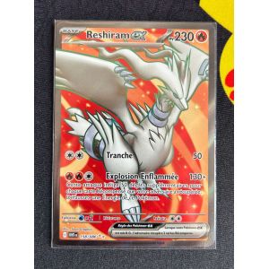 Carte Pokemon - Reshiram Ex - 158/086 - Ev10.5 Flamme Blanche - Neuf