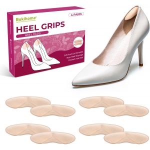 Kalanka-Coussinet Talon Chaussure - 4 Paires De Coussinets De Talon Pour Chaussures, Anti-Friction Coussinets De Talon, Confortables Pour Les Hommes Et Les Femmes - Neuf