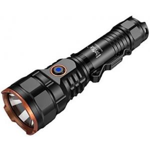 Tk104R - Rechargeable - 4200 Lumens - Verrouillage Des Touches - Indicateur De Niveau De Batterie Et De Charge - Led Haute Performance - Lampe De Poche Professionnelle - Neuf