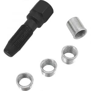 M14 X 1.25 Kit De R&eacute;paration De Filetage De Bougie D'allumage, Kit De R&eacute;enfilage De Culasse, Kit De R&eacute;enfilage De Bougie D'allumage 5pcs - Neuf