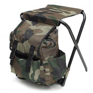 Tabouret De Transport Pliable Pour Exterieur, Sac De Rangement, Sac A Dos Pour Randonnee, Camping, Peche - Neuf