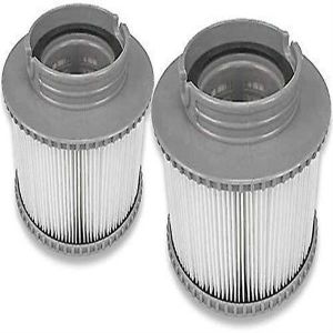 Cartouches filtrantes haut de gamme pour spa et baignoire &iquest; Efficaces, r&eacute;utilisables et compactes &iquest; Lot de 2 pour une eau propre et une relaxation optimale - Neuf