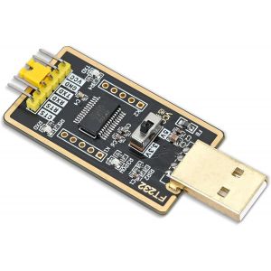 KALANKA-Convertisseur USB vers série, adaptateur USB vers TTL avec FT232R FT232RL, câble de téléchargement flash pour projets de développement - Neuf
