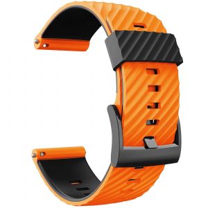 Montre Ceinture Bracelet Souple Bracelet R&eacute;sistant &Agrave; La Transpiration Pour Suunto 7 9 Baro D5 R&eacute;glable - Neuf
