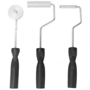 Kit de 3 rouleaux de plastification a bulles en fibre de verre et alliage d'aluminium pour exterieur - Neuf