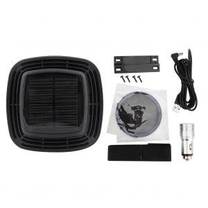Purificateur d'air a energie solaire a ions negatifs pour voiture, purificateur d'oxygene pour voiture 12 V/24 V - Neuf