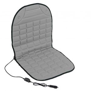 &Eacute;paississant Chauffant Voiture Monosi&egrave;ge Coussin De Chaise Chauffant 12vgray - Neuf