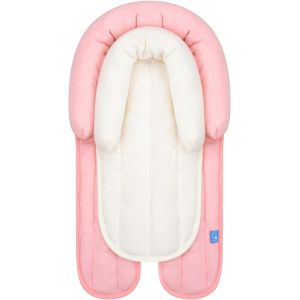 Nouvelhorizonstore-Supports De T&ecirc;te Et De Corps 2 En 1 Am&eacute;lior&eacute;s Pour Nouveau-N&eacute; &iquest; Coussin De Si&egrave;ge De Voiture Extra Doux Et Respirant, Parfait Pour Si&egrave;ge De Voiture, Poussette, Balan&ccedil;oire, Transat, - Neuf