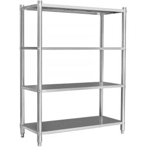 &Eacute;tag&egrave;res acier affin&eacute; gastronomie meuble charge lourde cuisine rangement Helloshop26 16_0000503 - Neuf