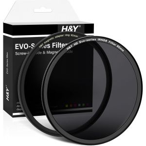 Filtre Nd Irnd8 95 Mm Filtre Nd Filtre &Agrave; Densit&eacute; Neutre 3 Arr&ecirc;ts Filtre Nd &Agrave; Visser Et Filtre D'Objectif Magn&eacute;tique 2 En 1 Avec Anneau Adaptateur Magn&eacute;tique, S&eacute;rie Evo[Z2788] - Neuf