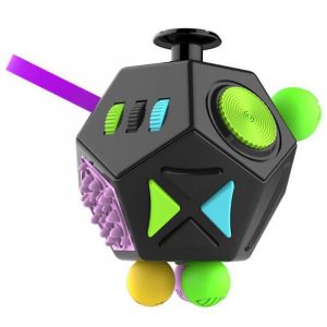 Jouets anti-stress 12 côtés Fidget Anxiety Stress Reliever Cub - Neuf