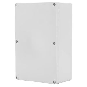 IP65 ABS Boîtier de Projet électrique,Etanche Coffret Jonction Derivation Connexion Câblage Extérieure Eau DIY Blanc Plastique Matériau Accessoires Alimentation Cas Armoire Raccordement - Neuf