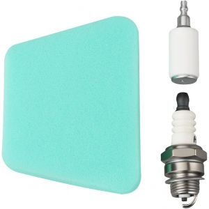 MEVRONISSHOP-Kit d'entretien pour Tron&ccedil;onneuse 3 Pi&egrave;ces Filtre &agrave; Air Et Bougie D'allumage BPMR7A Compatible avec McCulloch 335 338 435 438 440 - Neuf