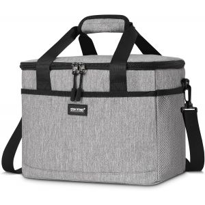 Sac Isotherme Repas 15L, Pliable Et Portable Glaciere Souple Lunch Box Isotherme, Sac Repas Isotherme Lunch Bag Petite Glacière Pour Le Travail L'École Le Pique-Nique Les Voyages - Neuf