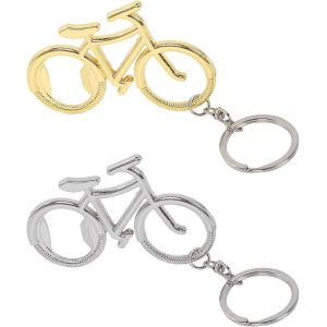 Kalanka-2 Pièces Ouvre-Bouteille De Vélo, Ouvre-Bouteille Porte-Clés, Ouvre-Bouteille De Bière Porte-Clés, Mini Clé, Pendentif De Vélo Mignon, Porte-Clés Ouvre-Bouteille - Neuf