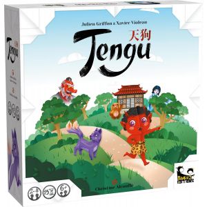 Chenquansarl-Blackrock Games Tengu - Jeu De Soci&eacute;t&eacute; Pour Enfants - D&egrave;s 6 Ans - Coop&eacute;ratif - 2 &Agrave; 4 Joueurs - D&eacute;duction, M&eacute;moire Et Entraide - Id&eacute;al En Famille - Plateau - Jeu 6 Ans - Bankiiiz - Neuf