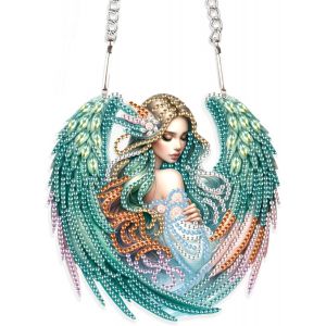 Ayuhr-Pendentif Attrape-Soleil Diamond Painting Ornements Diamant Peinture Broderie Point De Croix Cadeau Fenêtre Porte D'entrée À Suspendre Décoration || Diamond Painting Elfes - Neuf