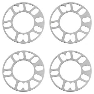 4Pcs Entretoises de Roue 5mm pour 4X100 4X114.3 5X100 5X108 5X114.3 5X120 - Neuf