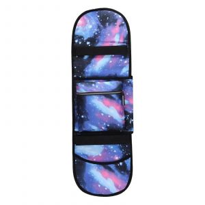 Planche À Roulettes Sacs À Dos De Longboard Sacoche Bretelles Réglables Violet Correspond À Des Skateboards Et Longboards - Neuf