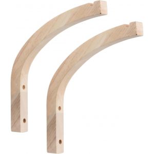 Nouvelhorizonstore-Lot De 2 Crochets Muraux En Bois Pour Plantes Suspendues - Pour Jardini&iquest;&iquest;Res Et Lanternes - Neuf