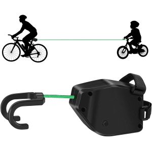 Kal-Barre Traction Velo Enfant,2.5m Corde De Remorquage De Vélo Rétractable,Corde De Remorquage Pour Vélo Pour Enfants,Corde De Traction Pour Vtt,Capacité De Charge 225 Kg 500 Lb - Neuf