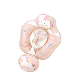 (s)Shenrongtong Bouée de natation gonflable pour bébé - Bouée de natation gonflable durable et relaxante - Bouée de natation pour enfants avec conception anti-retournement - Neuf
