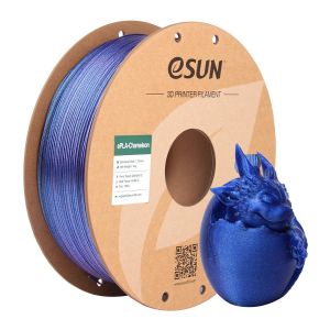 Chaméléon Pla Filament 1.75Mm, Filament Pla Pailleté, Changement De Couleur Graduel Précision Dimensionnelle +/- 0.05Mm, Bobine De 1Kg (2.2 Lbs) Pour Imprimantes 3D,Bleu Galaxie[PLA9180780] - Neuf