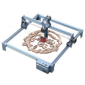 Graveur laser SCULPFUN S9 Pro 10W, haute pr&eacute;cision 0,06mm, d&eacute;coupe du bois 15mm, compatible LaserGRBL/LightBurn, 400x410mm (15,7 x 16,2 pouces) - Neuf