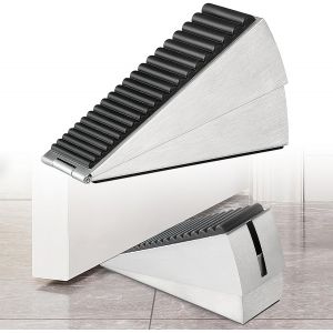 Ruon-But&eacute;e De Porte Robuste Porte Haute, But&eacute;e De Porte De 3 Pouces De Haut S'adapte &Agrave; Tous Les Espaces Entre Les Portes &Eacute;paisses, Grand Butoir De Porte Pour Le Bas De La Porte - Neuf