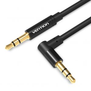 Jack Audio Cable 3.5mm Male to Male Angled 90 Degree Stereo Jack Aux Cable for Car Radios,iPhone,iPod,iPad,Speakers,Headphones,Tablet,MP3 (1.5m) - Neuf