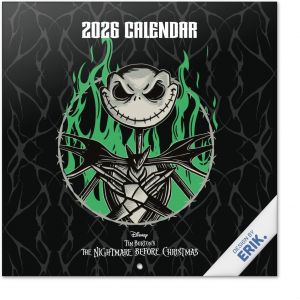 JGD-Calendrier Disney 2026 Mural L'&Eacute;trange No&euml;l de Mr Jack - Calendrier 2026 Mural Mensuel &iquest; Idee Cadeau: Calendriers Muraux &iquest; Janvier &agrave; D&eacute;cembre: Espace pour notes et Illustrations (30x60cm) - Neuf