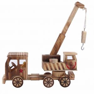 Simulation De Grue En Bois, Modele De Jouet Pour Enfants, Cadeau, Ornement, Decoration - Neuf