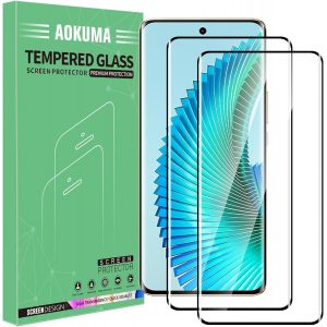 KAL-Honor Magic 6 Lite 5G/X9B/X50 3D Verre Trempé, [Lot De 2] 3D Verre Trempé Honor Magic 6 Lite[0.26Mm][Extrêmement Résistant Aux Rayures][Haute Définition][Facile À Installer]Protections D'Écran - Neuf