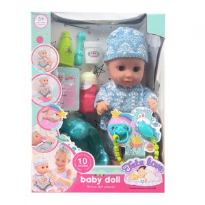 Poupee Bebe Reborn De 30 Cm, Haute Simulation, Vetements Mignons, En Vinyle Souple, Realiste, Jouet Avec Brosse A Dents Et Tetine - Neuf