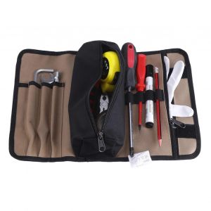 Sac de rangement d'outils d'électricien en toile imperméable durable Roll Up 36 * 25cm - Neuf