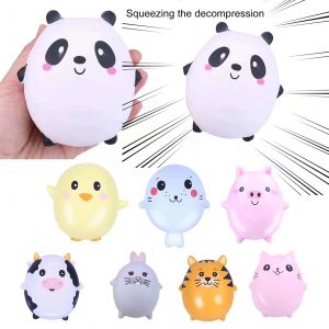 Squishy Jouet Belle Forme Anxi&eacute;t&eacute; Soulagement Doux Enfants Squishy Animal Squeeze Jouet Anniversaire Gifts_Cat - Neuf