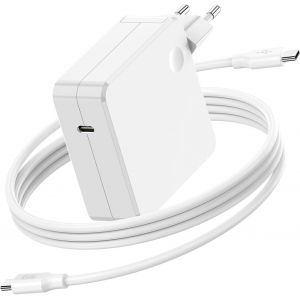 ChicSlick-100W 96W Chargeur Usb C Pour Macbook Pro 13/14/15/16 Pouces 2017 2018 2019 2020 2021, Macbook Air M1 M2 13'' 2022 2020 2019 2018, I-Pad Pro/Air, Lenovo Asus Huawei, Alimentation Ad[X371] - Neuf