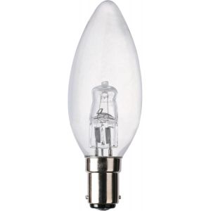 Kal-Lot De 3 Ampoules Halogènes 42 W Sbc Eco Petite Baïonnette B15 42 W 240 V Transparentes 630 Lumens Blanc Chaud - Neuf