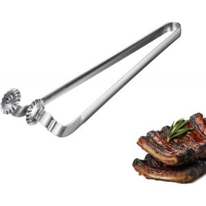 PATB-Pince à Barbecue Twistmaster, 1 Pièce ¿ Pince à Saucisses avec Pince Rotative ¿ Pince à Viande Robuste en Acier Inoxydable pour Grill, Barbecue et Cuisine, 35.3 Cm - Neuf