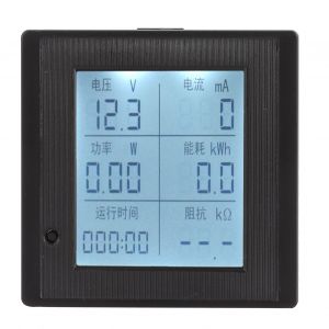XYONG Voltmetre, amperemetre, affichage numerique LCD, voltmetre, courant continu, voltmetre, voltmetre, 6-200 V - Neuf