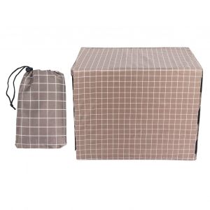 Hjlian Housse De Protection Pour Niche D'exterieur Pour Chien, Anti-Moustiques, Anti-Poussiere, Oxford (Grille L?: 107 Cm) - Neuf
