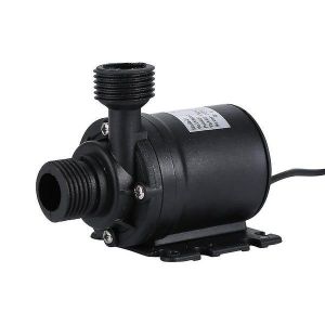 Pompe À Eau Sans Balais Ultra Silencieuse Cc 12 V - 800 L/H, Étanche Ip68, Économe En Énergie Pour Piscines, Fontaines Et Systèmes De Refroidissement - Neuf