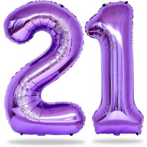 Grands Ballons Vert Sauge En Forme De Chiffre 30 ¿ 101,6 Cm ¿ Feuille D'Aluminium Olive 3 & 0 ¿ Auto-Gonflant ¿ Ballons Décoratifs De Fête Pour Femme ¿ 101,6 Cm - Neuf