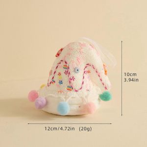 De Nouvelles D&eacute;corations De No&euml;l Color&eacute; Canne En Bonbon Bonhomme De Pain D'&eacute;pice De Bonbons Sac De Cadeau De D&eacute;coration D'arbre De No&euml;l Pendentif Ornements De Chapeau - Neuf